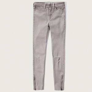 Abercrombie & Fitch high rise skinny jeans